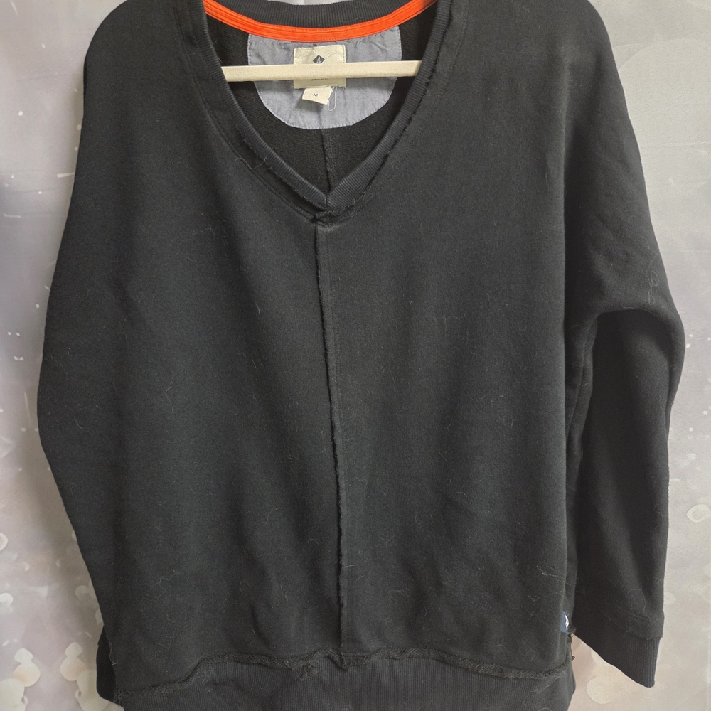 Black V-Neck Women's Sweater